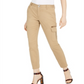 INC International Concepts Women's Skinny Utility Pants Beige Size 16 Petite
