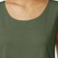 JM Collection Women's Sleeveless Scoop Neck Tank Top Green Size Small