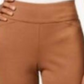 Charter Club Women's Solid Straight Leg Wear to Work Pants Brown Size 12