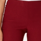 Charter Club Women's Chelsea Tummy Control Skinny Leg Ankle Pants Red Size 4