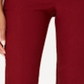 Charter Club Women's Chelsea Tummy Control Skinny Leg Ankle Pants Red Size 4