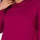 Karen Scott Women's Sport Cowl Neck Top Purple Size Medium
