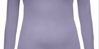 Style & Co Women's Long Sleeve Top Purple Size Large