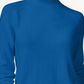 Karen Scott Women's Mock Neck Sweater Blue Size -Petite L