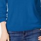 Karen Scott Women's Mock Neck Sweater Blue Size -Petite L