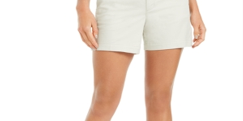 Style & Co Women's Chino Shorts Coral Size 8