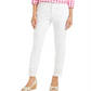 Charter Club Women's Eyelet Ankle Jeans White Size 10