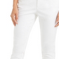 Charter Club Women's Eyelet Ankle Jeans White Size 10