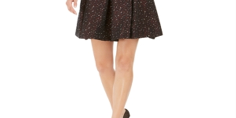 Taylor Women's Animal Print Jacquard Fit & Flare Dress Red Size 16