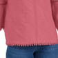Style & Co Women's Crochet Trim Bell Sleeve To Pink Size Small