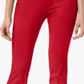 Alfani Women's Tummy Control Pull on Skinny Pants Red Size 4 Petite
