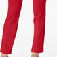 Alfani Women's Tummy Control Pull on Skinny Pants Red Size 4 Petite