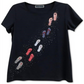 Karen Scott Women's Scoop Neck T-Shirt Blue Size Medium