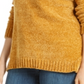 Karen Scott Women's V Neck Chenille Sweater Yellow Size -Petite XL
