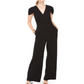Vince Camuto Women's Wide Leg Jumpsuit Black Size 12