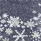 Style & Co Women's Snowflake Heart Graphic T-Shirt Gray Size Petite Large