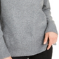 Bar III Women's Long Sleeve Turtle Neck Sweater Gray Size XX-Small