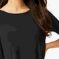 Alfani Women's High Low Jersey Tunic Top Black Size XX-Large