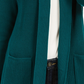 Charter Club Women's Cotton Open Front Cardigan Green Size Large