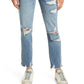 Hidden Jeans Women's Ripped Slim Boyfriend Jeans Blue Size 26