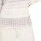 Style & Co Women's Chenille Space Dyed Sweater White Size PXL