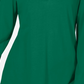Charter Club Women's Cotton Split Neck Utility Top Green Size XX-Large