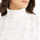 Karen Scott Women's Autumn Wind Turtleneck White Size Medium