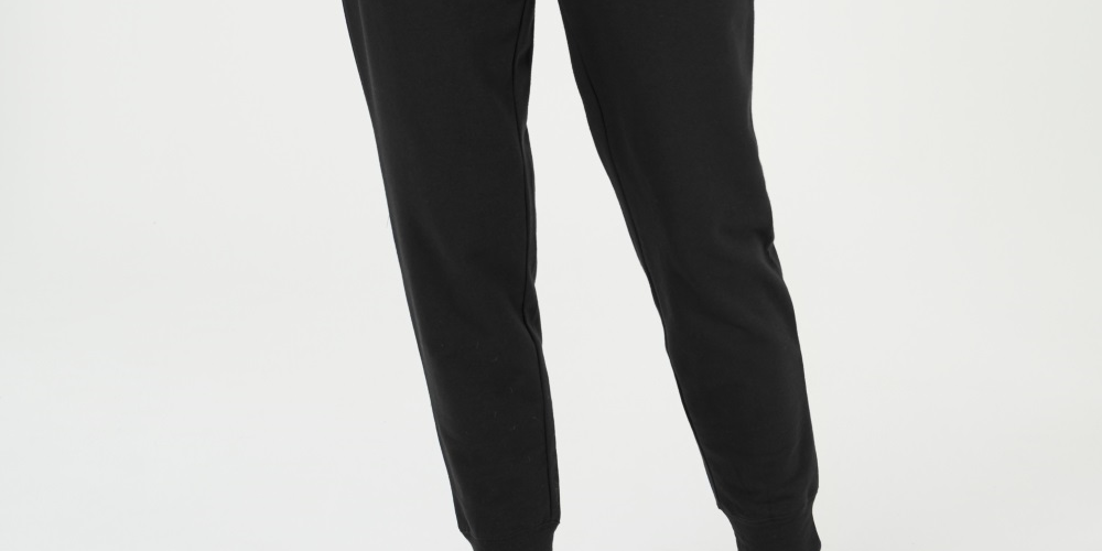 Karen Scott Women's Sport Drawstring Waist Jogger Pants Black Size X-Small