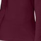 Karen Scott Women's Cotton Mock-Neck Top  Medium Red Size Small