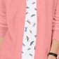 Karen Scott Women's Open-Front Cardigan Pink Size Large