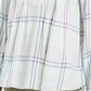 Style & Co Women's Plaid Split Neck Top Green Size Small