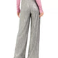JM Collection Women's Metallic Crinkle Pants Yellow Size Small