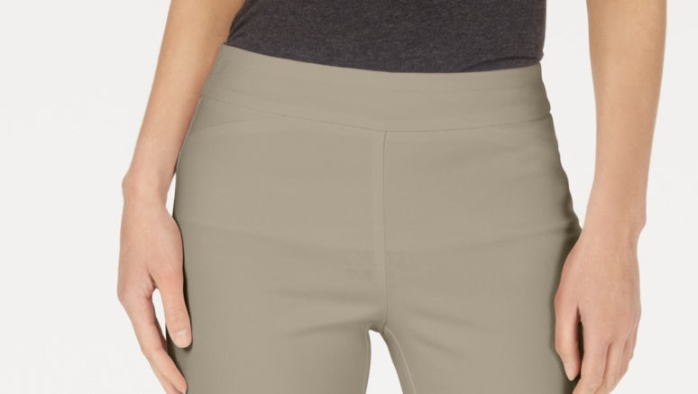 Charter Club Women's Pull On Bermuda Shorts Beige Size X-Small