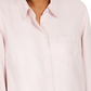 Style & Co Women's One-Pocket Shirt Pink Size Large