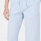 Karen Scott Women's Cotton Seersucker Capri Pants Blue Size X-Small