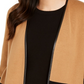 Charter Club Women's Milano Cotton Colorblocked Cardigan Brown/Black Size XX-Large