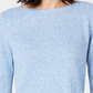 Karen Scott Women's Textured Tunic Sweater Blue Size XX-Large