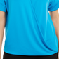 Alfani Women's Collared Knit Top Blue Size PL