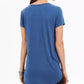 Style & Co Women's Graphic Dream Top Blue Size X-Small