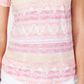 Style & Co Women's Cotton Printed T Shirt Red Size PL