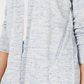 Charter Club Women's Cotton Chambray Open Front Cardigan Blue Size X-Small