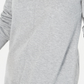 Karen Scott Women's Plush Front-Seam Sweater  Gray Size X-Large