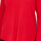 Karen Scott Women's Cotton Cable Knit Sweater Red Size Small