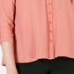 Style & Co Women's High Low Swing Top Orange Size X-Small