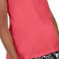 Karen Scott Women's Embellished Keyhole Tank -Pink Size Small
