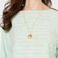 Style & Co Women's Boat-Neck Dolman-Sleeve Sweater Green Size Large