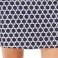 Charter Club Women's Printed Skort Blue Size XX-Large