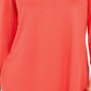 JM Collection Women's Scoop Neck Top Red Size Medium