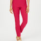 Charter Club Women's Chelsea Tummy Control Skinny Leg Ankle Pants Pink Size 4