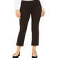 Alfani Women's Embellished Hem Skinny Pants Black Size 10